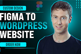 convert figma lovable design into a wordpress live website