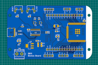 make hardware prototyping, schematic, pcb board designing, arduino, esp32, stm3