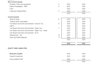 finance and accounts specialist report analyst