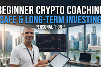 coach you in crypto for beginners and smart investing