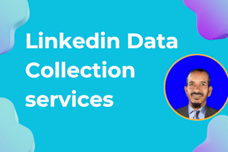 do linkedin releted data collection and data entry