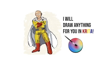 create svgs sketch in krita