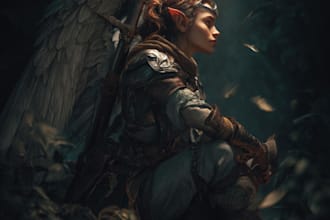 design an fantasy illustration
