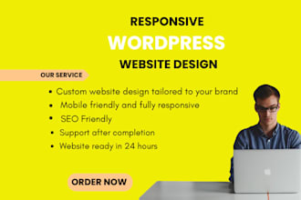build a wordpress website