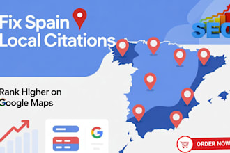 audit and fix spain local citations to improve google maps ranking