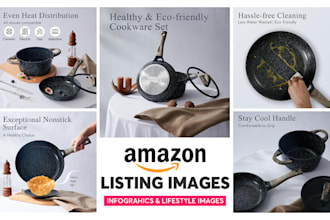 design high resolution amazon listing image