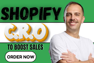 do shopify cro audit and conversion rate optimization for shopify store website