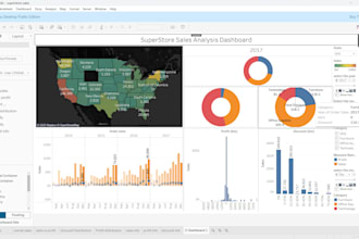 create a clean excel and powerbi dashboard for your business metrics