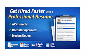 write a professional ats friendly resume