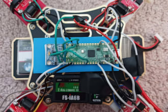design custom drone flight controller pcb with px4 or ardupilot firmware
