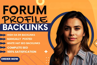 provide profile backlinks da90 on high quality pages