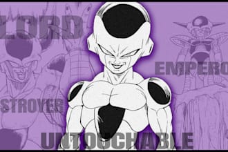 design creative thumbnail for your gaming, anime, manga video