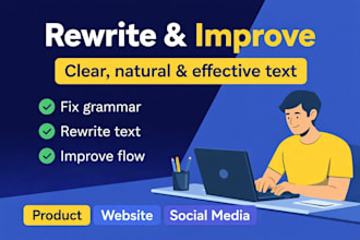 rewrite and improve your short text to make it clear and professional