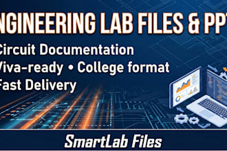 provide academic documentation, lab files, ppts, project reports