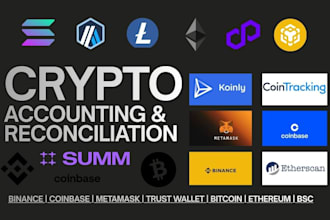 do crypto accounting using koinly and coin tracking