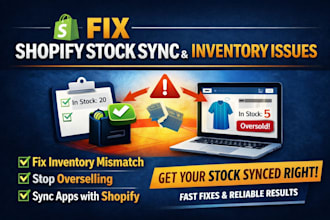 fix shopify stock sync and inventory mismatch issues