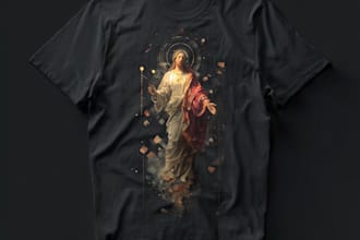 design christian, jesus, religious, and bible verse tshirts