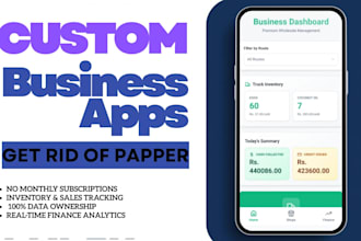 convert your paper based business into a custom saas solution