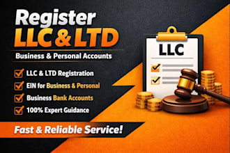 register llc or ltd for business and personal wise account