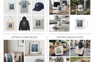 design stunning pod graphics for amazon merch, mugs, tshirts