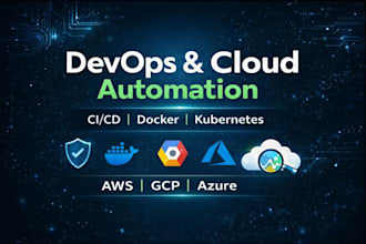 provide devops devsecops ci cd cloud setup on AWS gcp azure