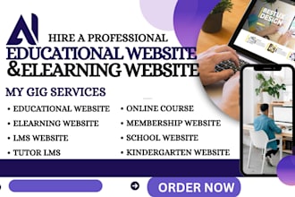 educational website, elearning website, lms website, online course kindlergarten