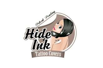 make motivation cosmetics logo for hide ink tattoo covers