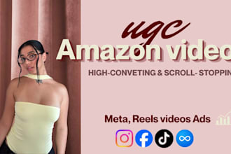 create professional ugc amazon product videos