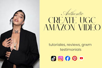 create professional ugc amazon product videos