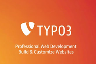 fix any typo3 bug or website issue