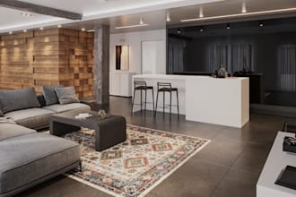 restyle 3d interior home apartment,floor layout, wood wall lighten,cgi rendering
