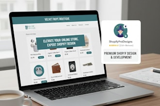 design a responsive shopify ecommerce website