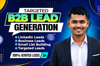 do targeted b2b lead generation and build verified email list