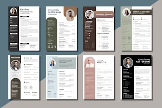 design and redesign ats friendly professional resume, CV
