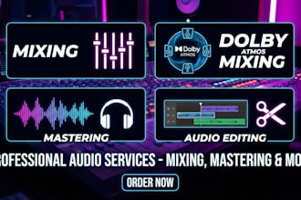 mix and master your classical, jazz, or world music professionally