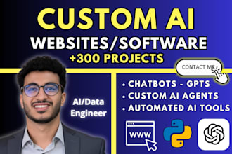 build ai websites, ai chatbots, and custom ai applications