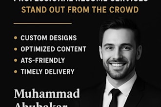 write a custom resume and ats friendly cv