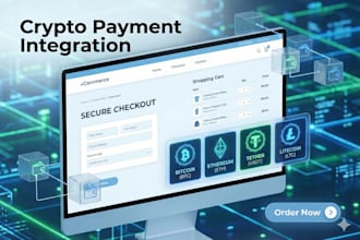 build custom crypto payment gateway for your ecommerce