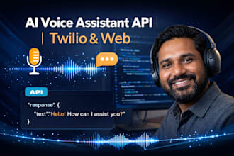 build an llm powered voice assistant fast API for web