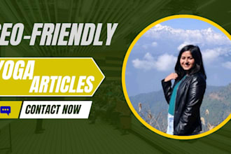 write engaging yoga articles that inspire, educate, and rank