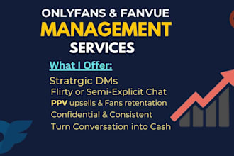 be your unique onlyfans chatter professional fanvue manager
