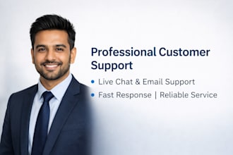 provide professional customer support and live chat assistance