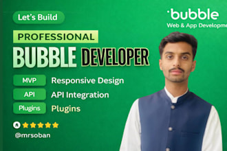 develop your dream website or app in bubble io