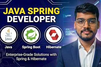 develop scalable java spring boot backend and rest apis