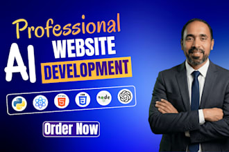 do full stack ai saas, software, website development with chatbot integration