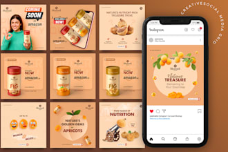 design aesthetic instagram puzzle feed and seamless carousel posts