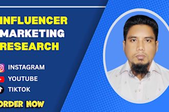 research high engagement instagram, tik tok and youtube influencers