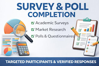 fill online survey, questionnaire and polls