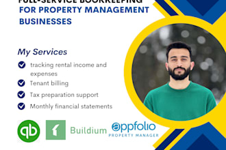 do property management bookkeeping in buildium and appfolio