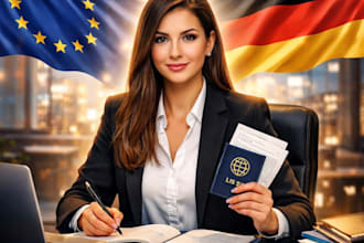prepare documents for german chancekarte and eu student visa